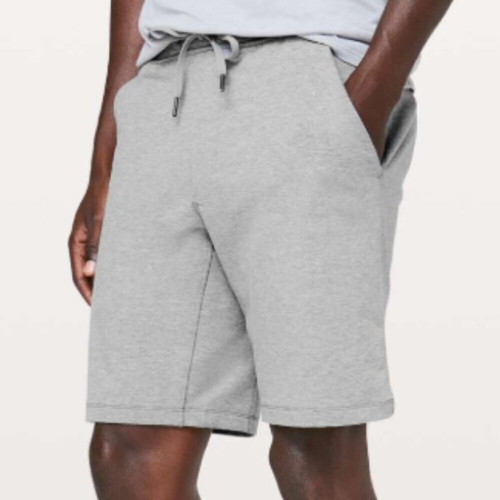 Lululemon City Sweat Short *9.5" Size S in Heathered Core Medium Grey